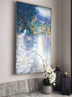 unique artwork with vase